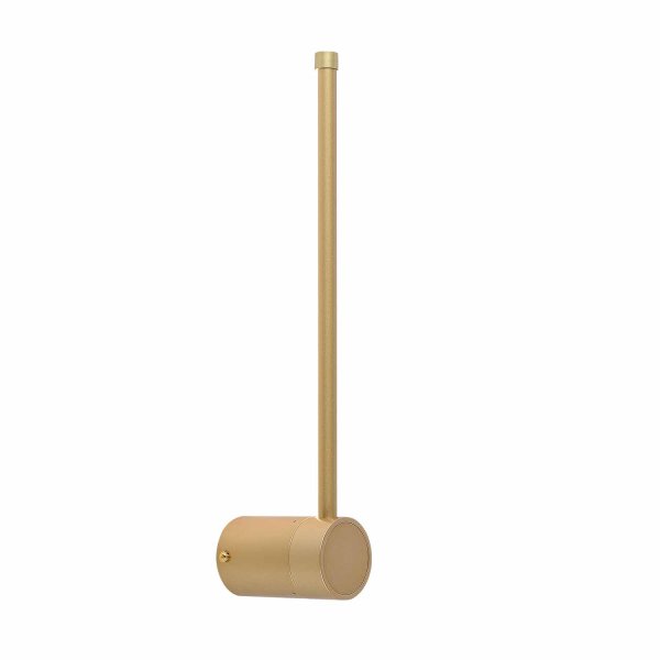 Applique LED Lenux dorée 40 cm, applique linéaire à finition dorée élégante 2